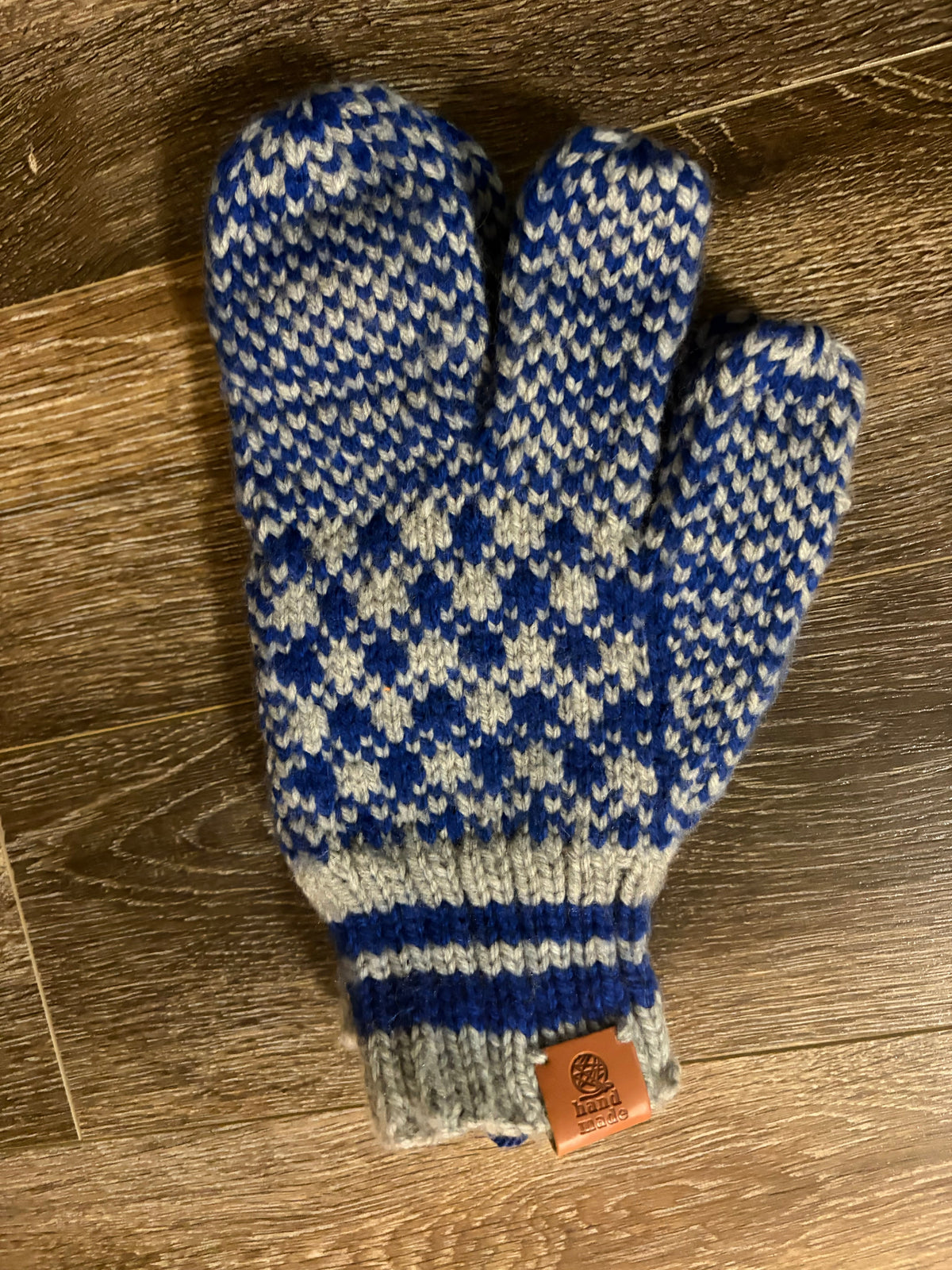 Men’s Knitted Finger Trigger Mittens