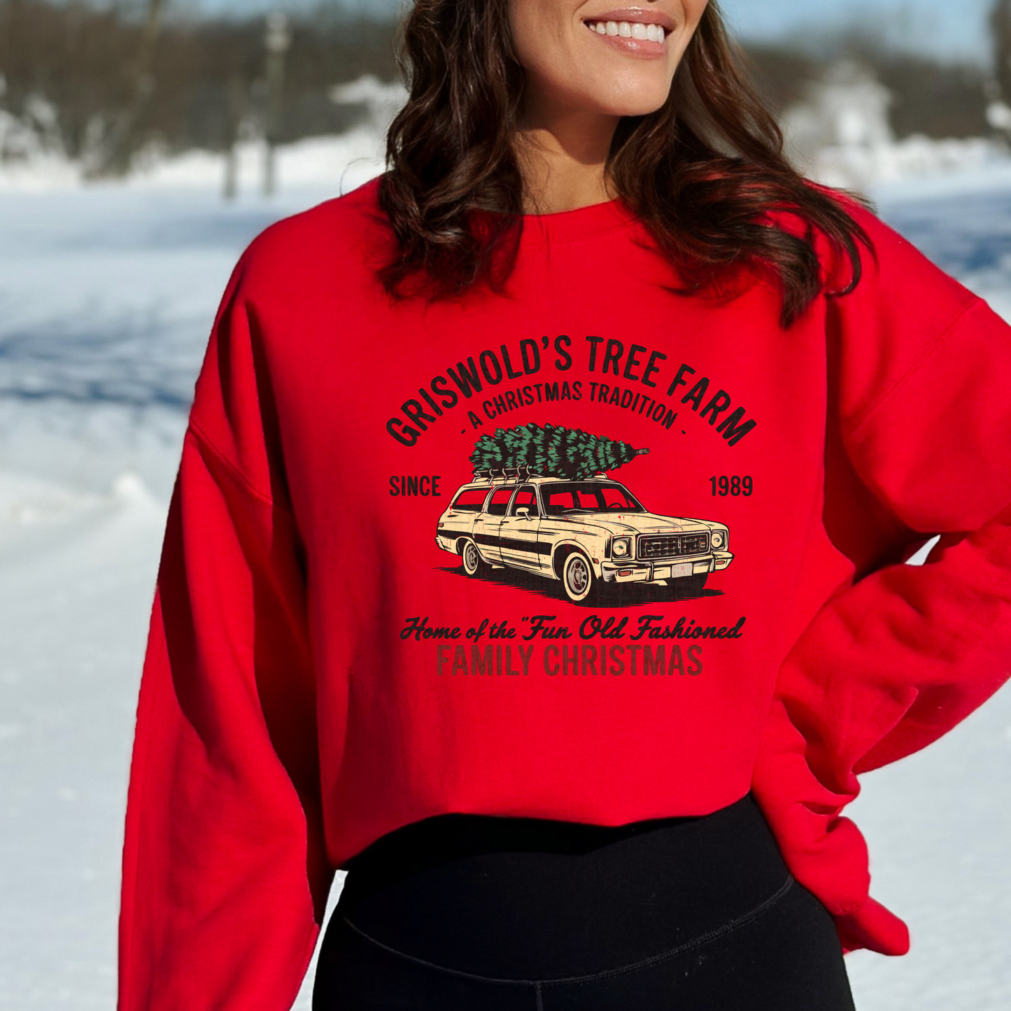 NEW Holiday Collection! Grisworld Tree Farm Sweatshirt