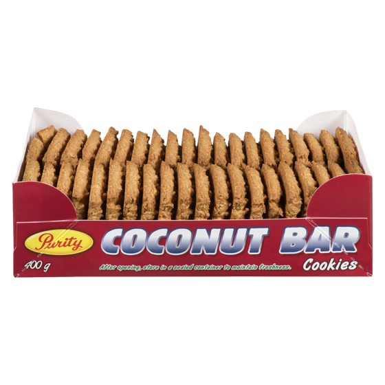 Purity Coconut Bar Cookies 400g