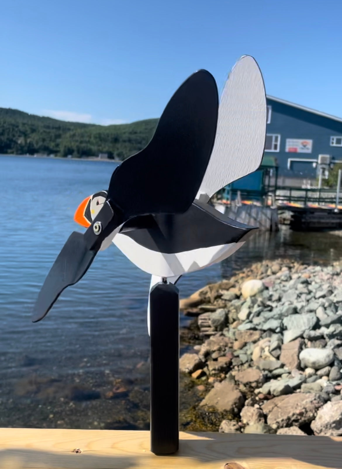 Puffin Wind Spinner