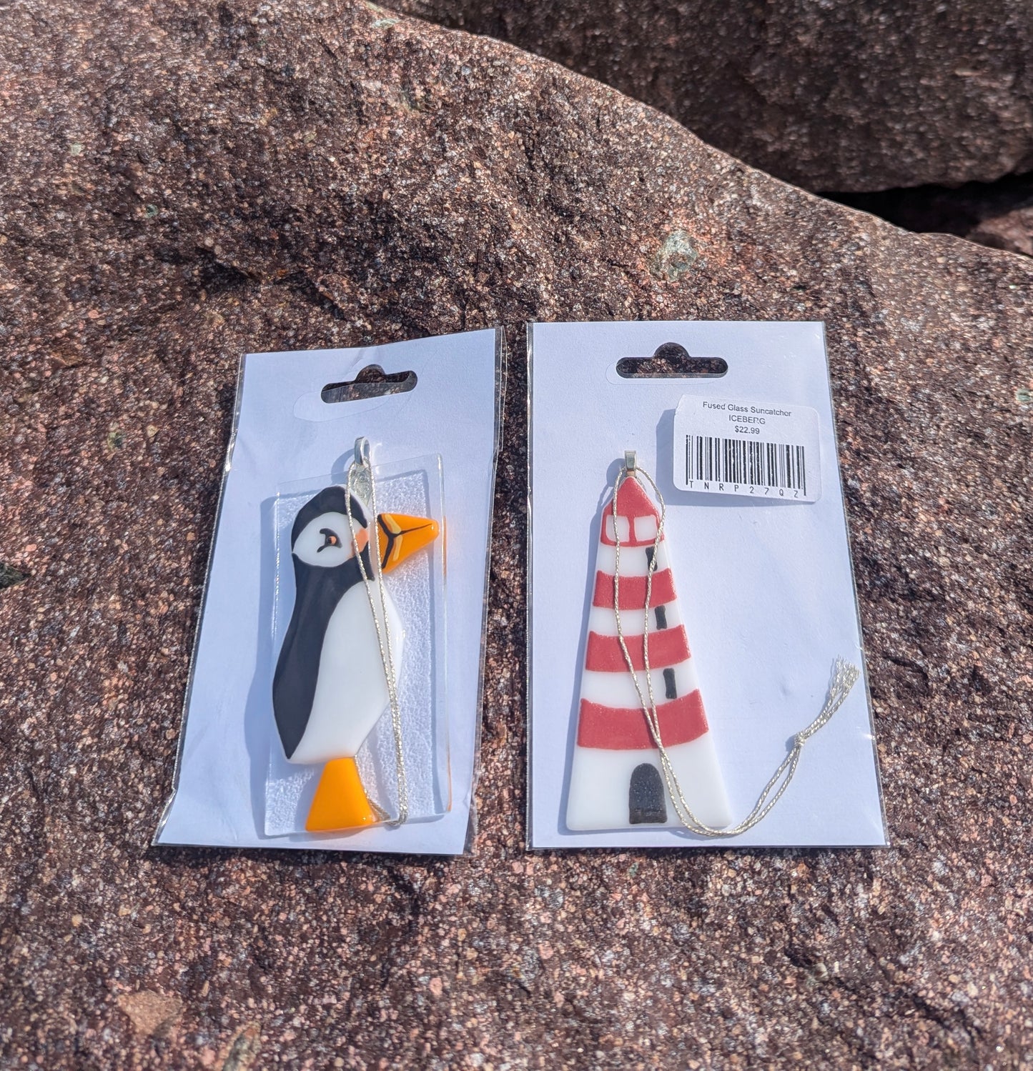 Fused glass suncatcher