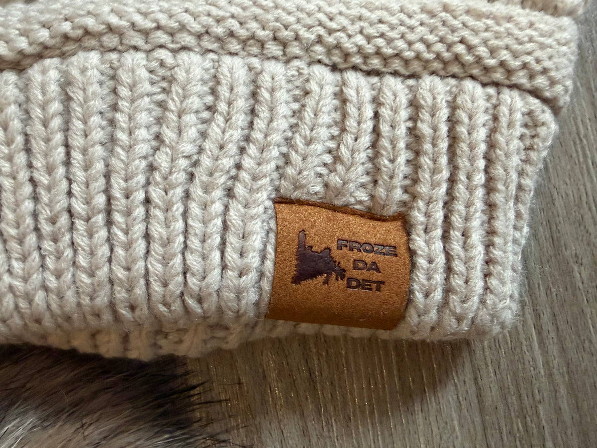 Froze Da Det Adult and Child Newfoundland Beanie Hat