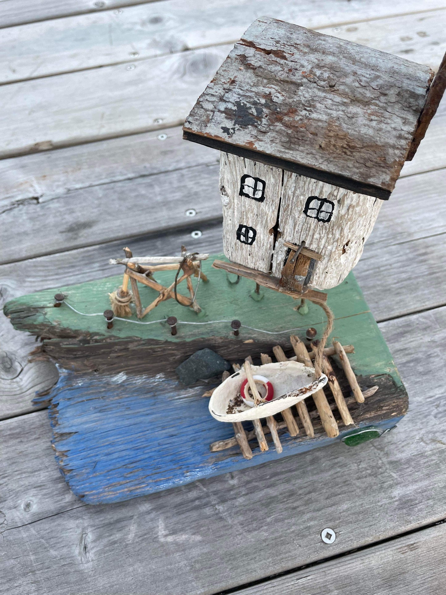 “Life at the Rooms”Newfoundland Driftwood Art