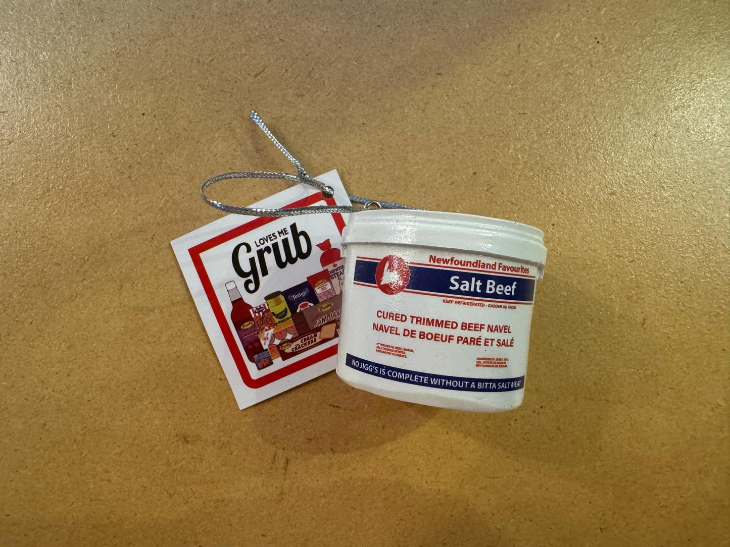 Salt Beef Bucket Ornament