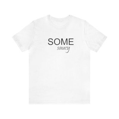 'Some Saucy' Cotton Tee - Women