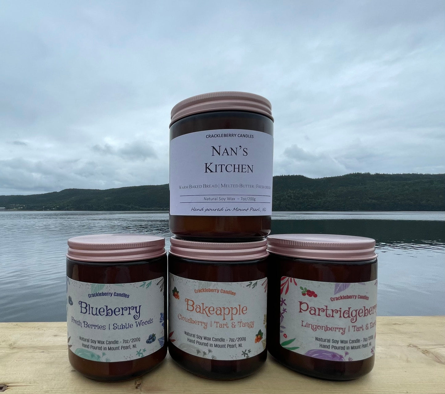 Crackleberry Candles