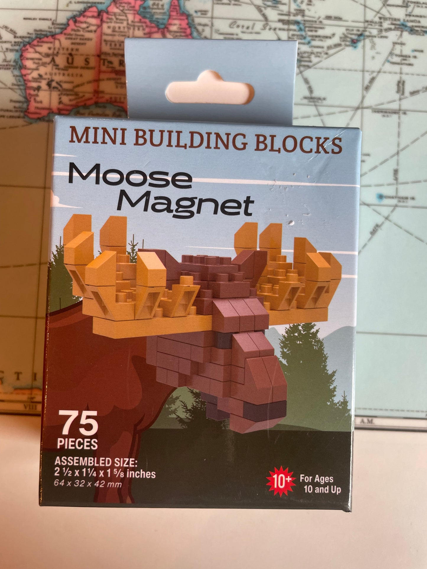 Moose Mini Building Block Magnet