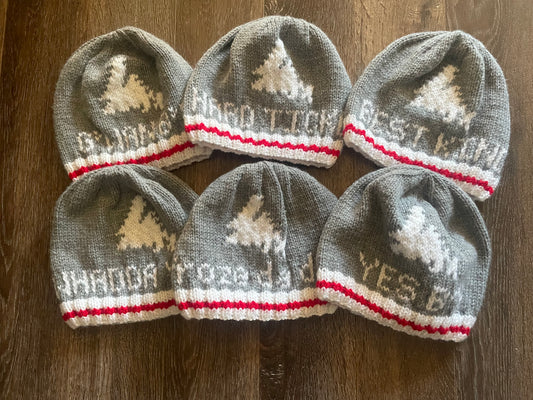 Knitted Adult Newfoundland Sayings Toque Hat