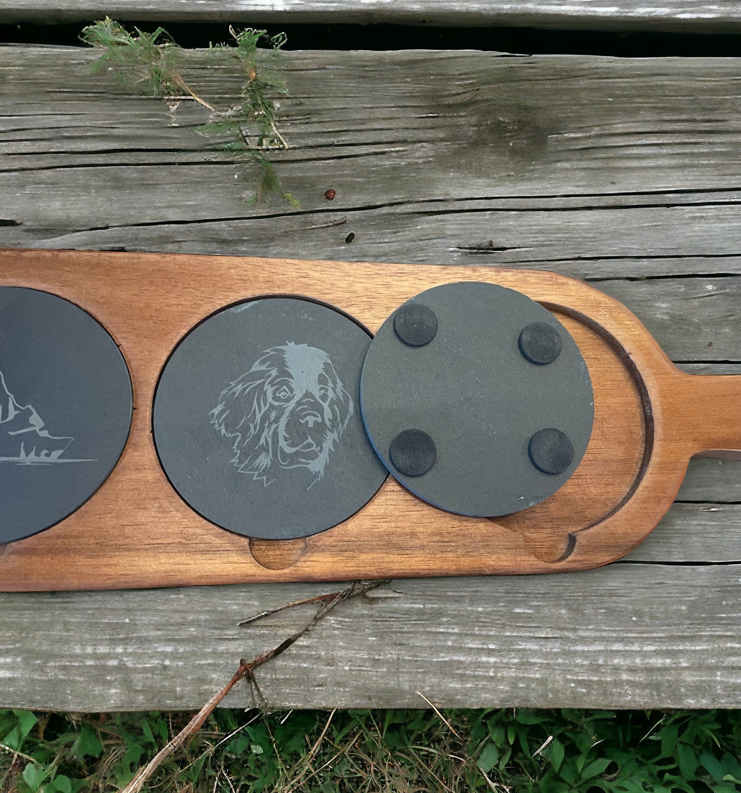 Newfoundland Beer Flight - Engraved Slate Coasters