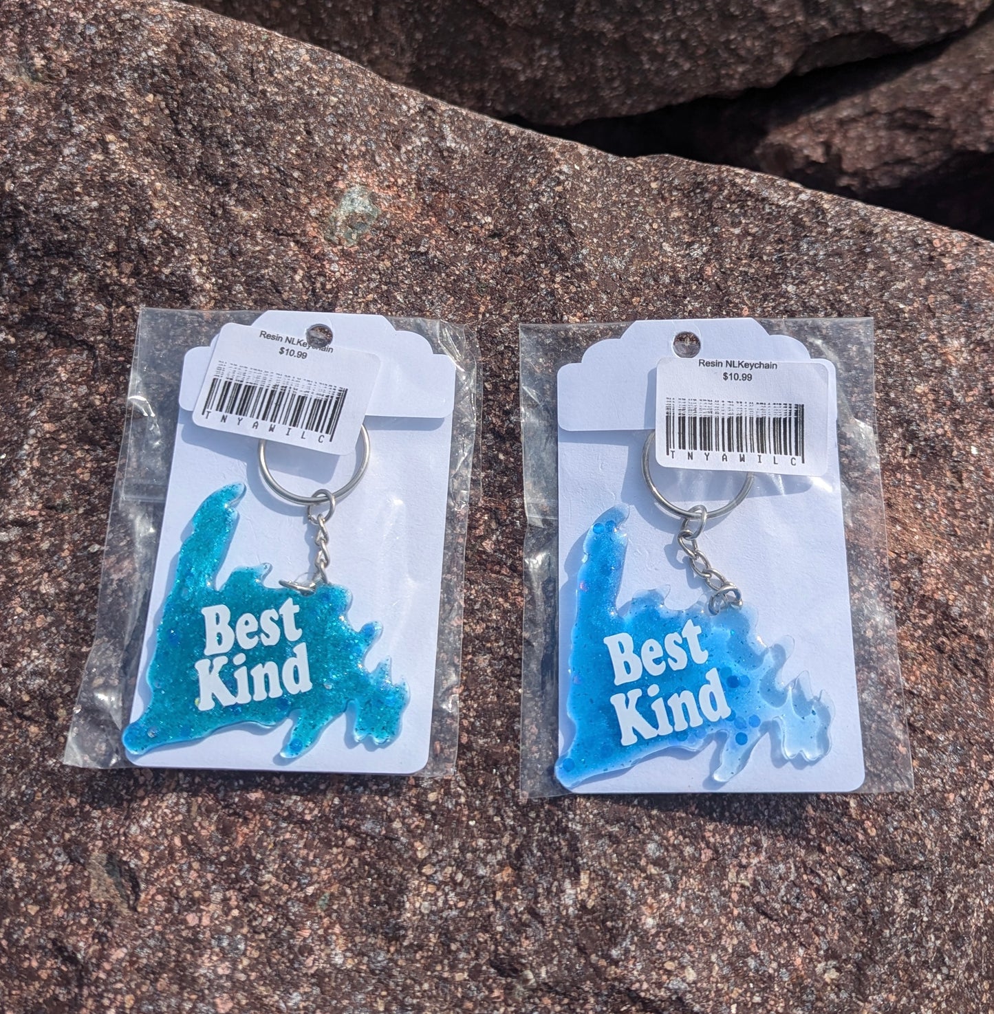 Best Kind Beach Resin Keychain