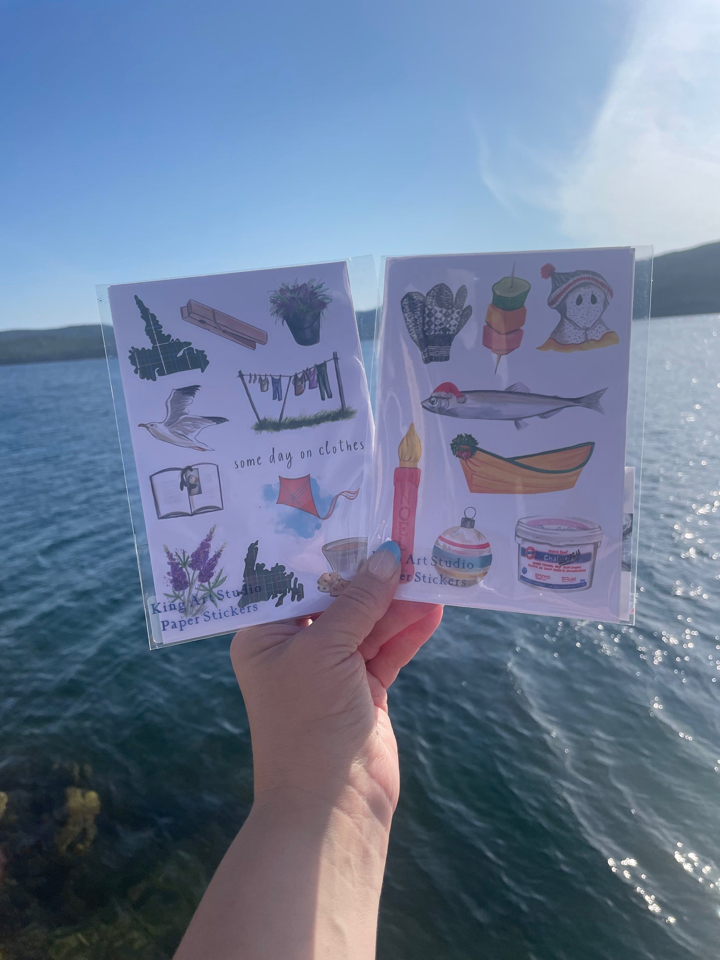 Newfoundland Stickers - King Art Studio