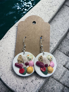 Newfoundland Cold Plate Clay Earrings