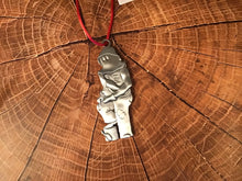 Load image into Gallery viewer, Pewter Mummer Ornament