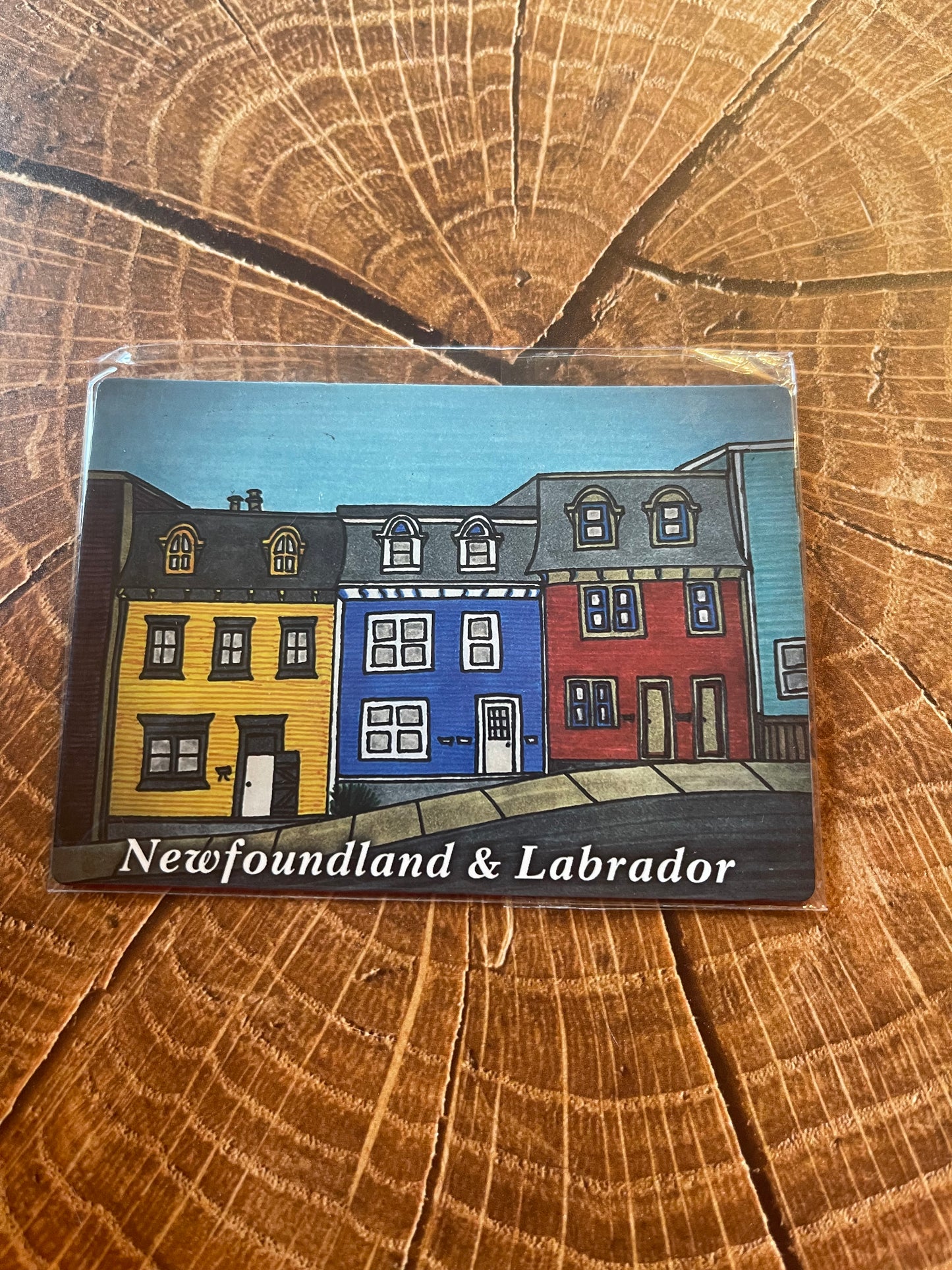 Mummer & Newfoundland Scenes Hand Drawn magnets - 16 Styles