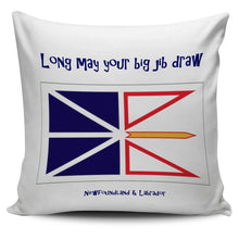 Load image into Gallery viewer, Long may your big jib draw - Newfoundland pillow cover - PP.11567584