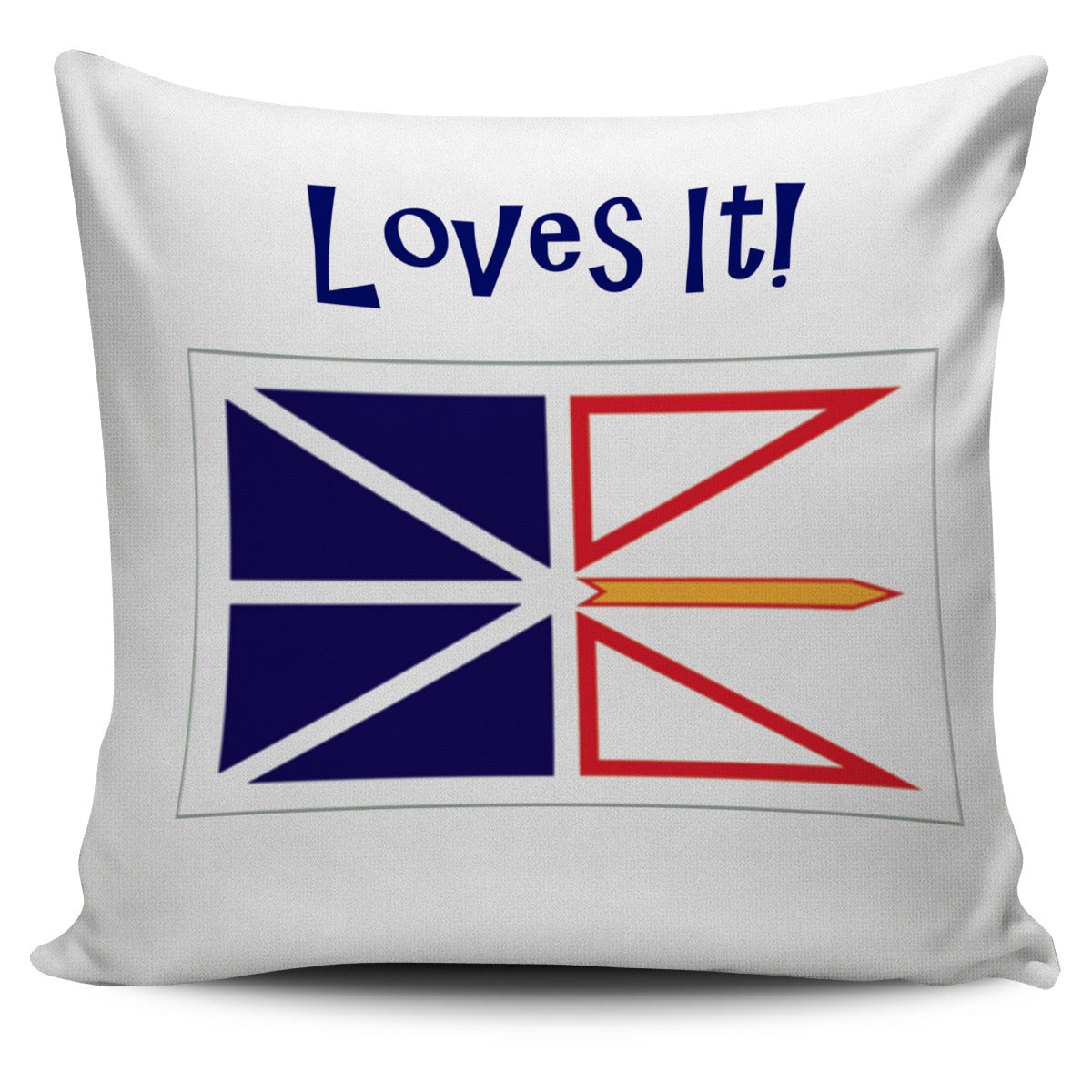 Newfoundland Loves It Pillow Cover - PP.11567479