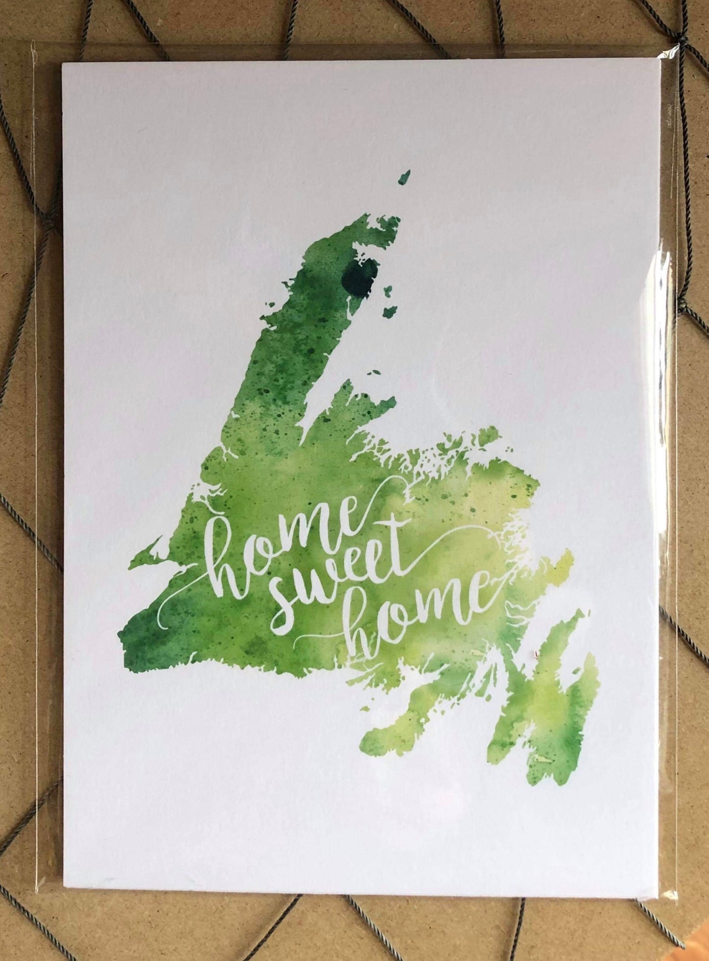 Newfoundland Watercolor 5x7 print - Various styles