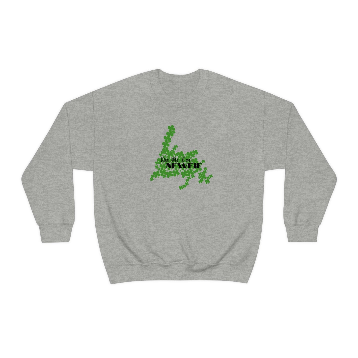 UNISEX Newfoundland Kiss Me I'm Newfie St. Patrick's Day Sweatshirt S-3XL