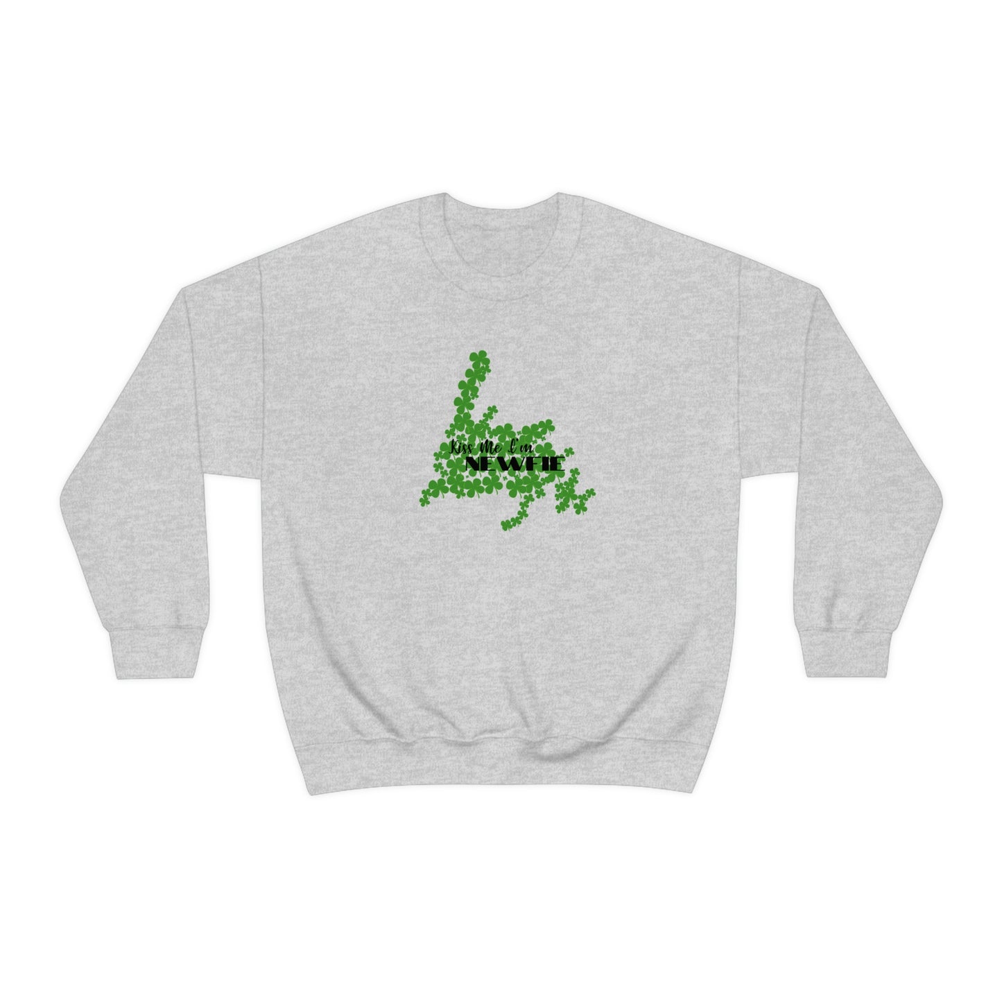 UNISEX Newfoundland Kiss Me I'm Newfie St. Patrick's Day Sweatshirt S-3XL