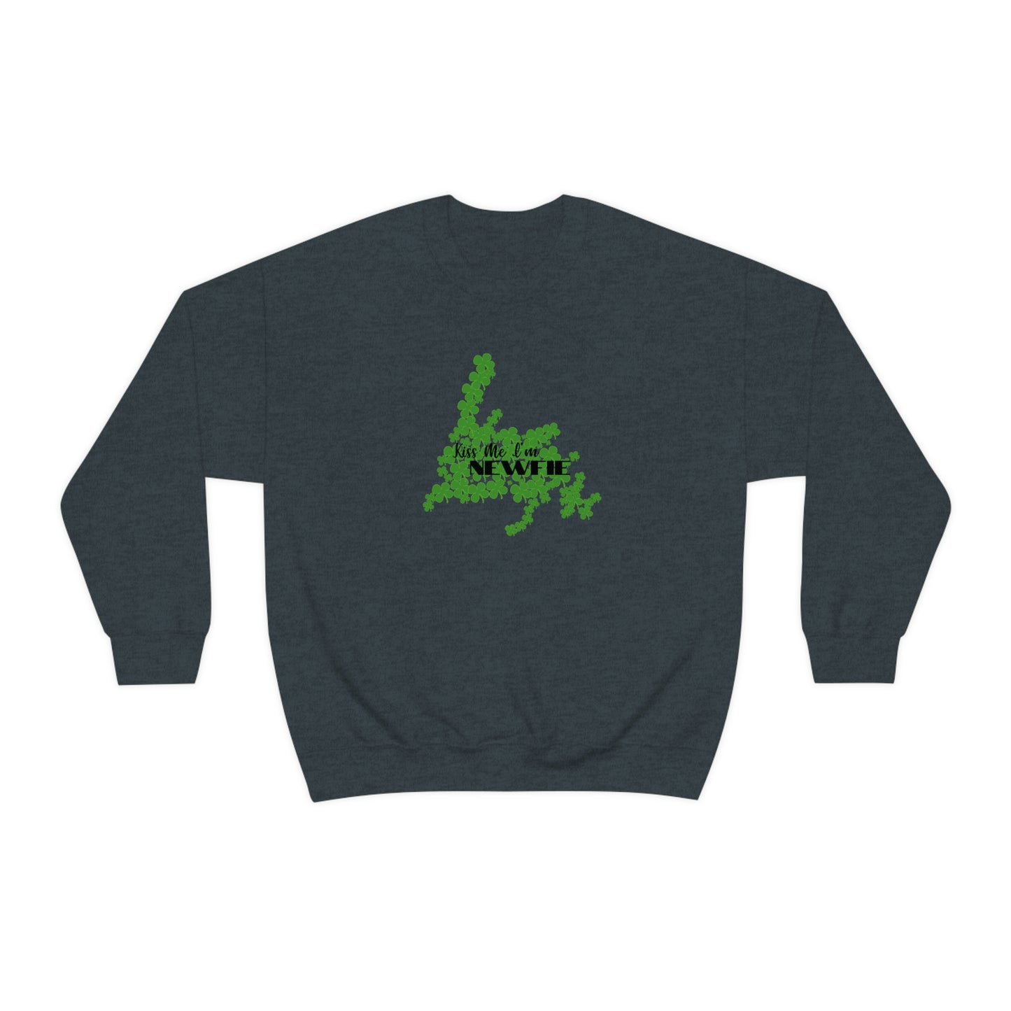 UNISEX Newfoundland Kiss Me I'm Newfie St. Patrick's Day Sweatshirt S-3XL
