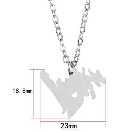 Heart of Newfoundland Pendant & Chain