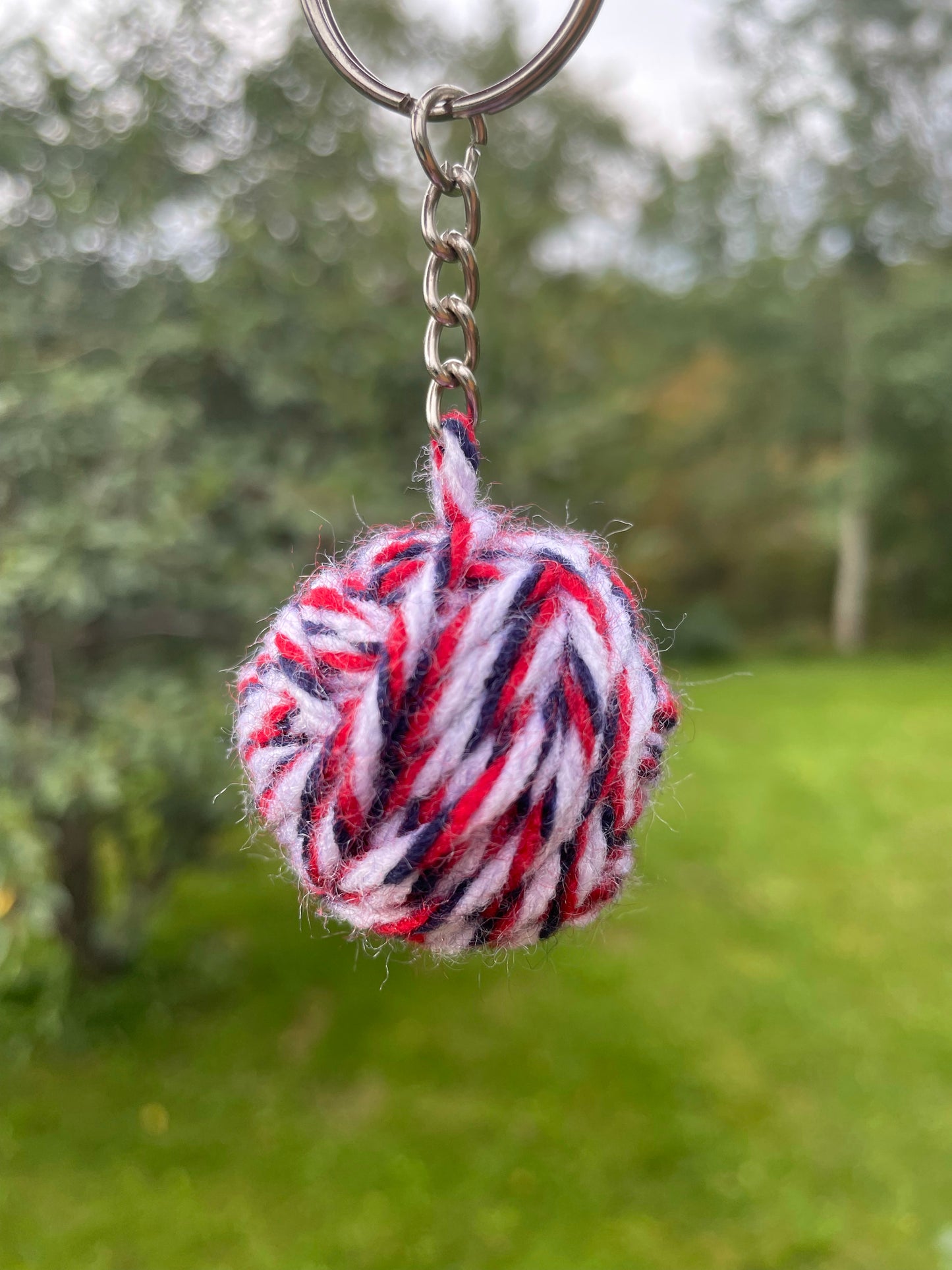 Nans Wool Keychain