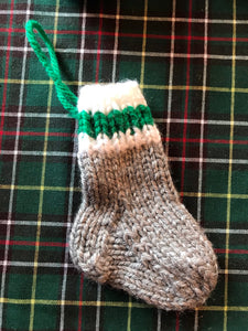 Nan’s knitted socks, hats and mitts ORNAMENTS