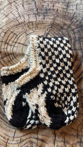 Newfoundland handmade knitted slippers
