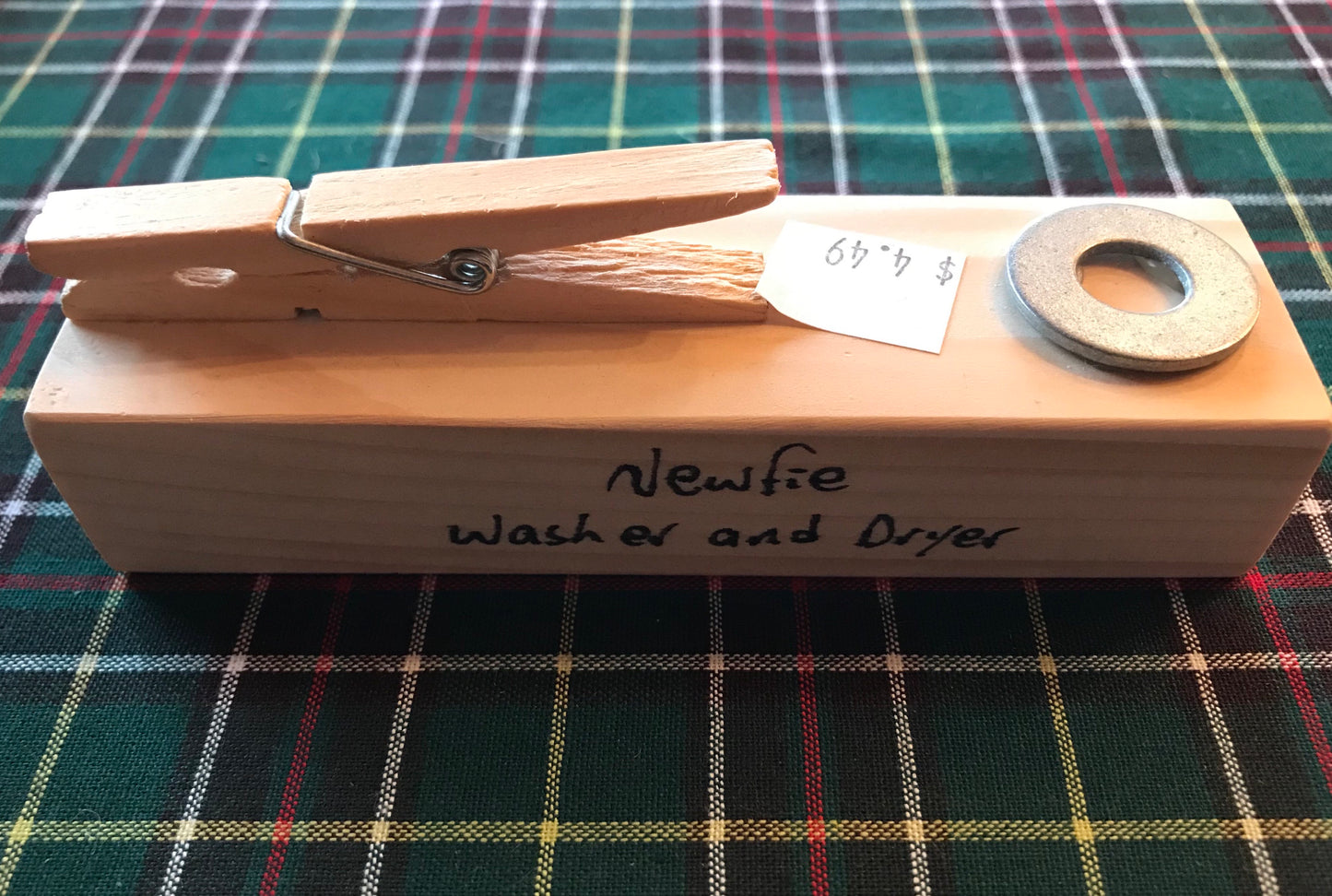 Novelty Newfie Washer & Dryer