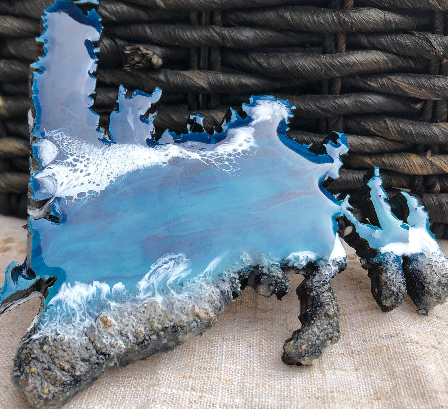 Newfoundland or Labrador Handmade Resin Window Hanging/Ornament