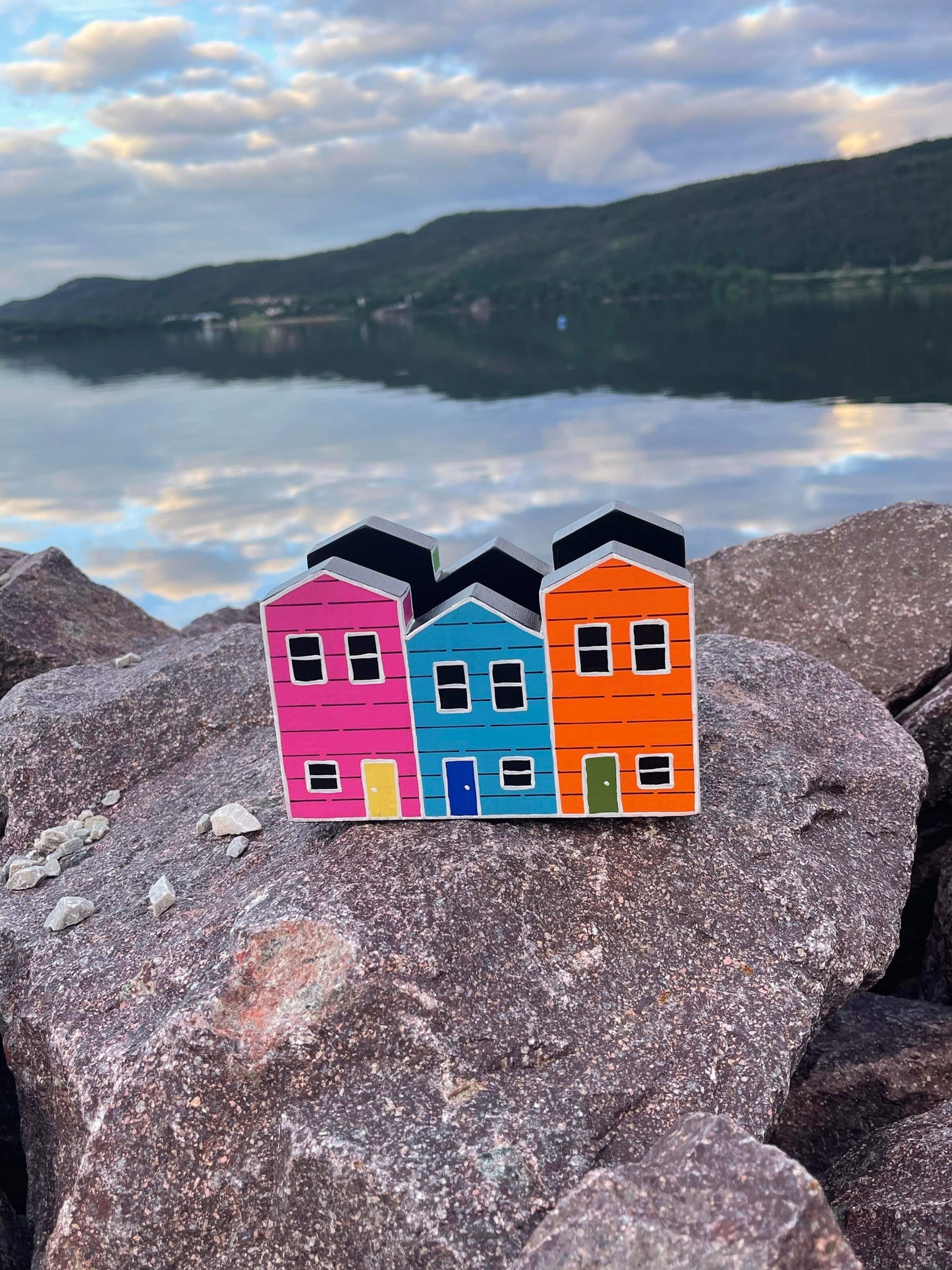 Handmade Rowhouse Napkin Holder