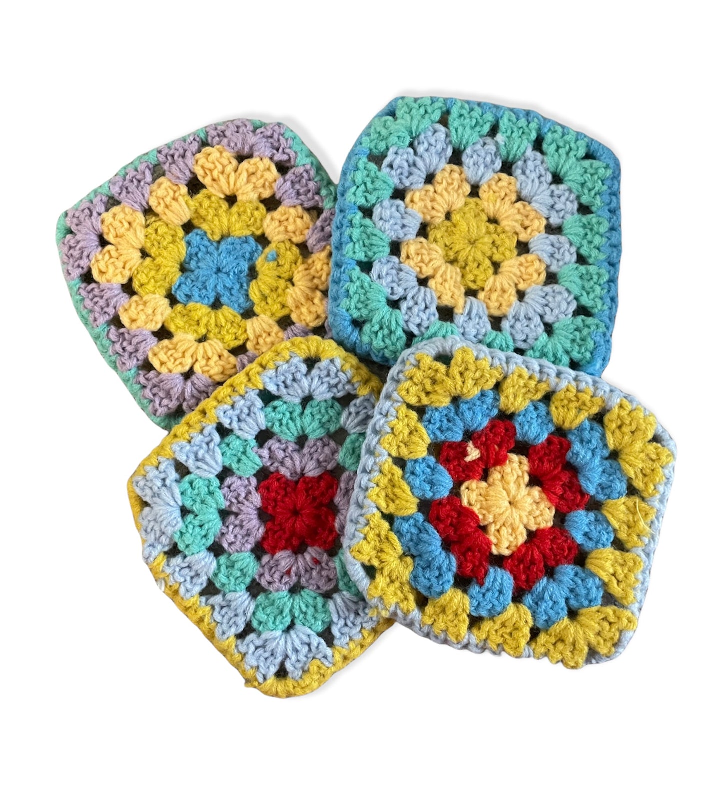 Afghan Coasters - 4 Styles