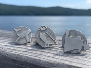 Newfoundland Pewter Magnets
