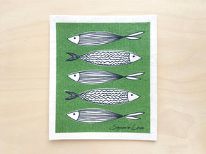 Fish Swedish Dishcloth BIODEGRADABLE & COMPOSTABLE