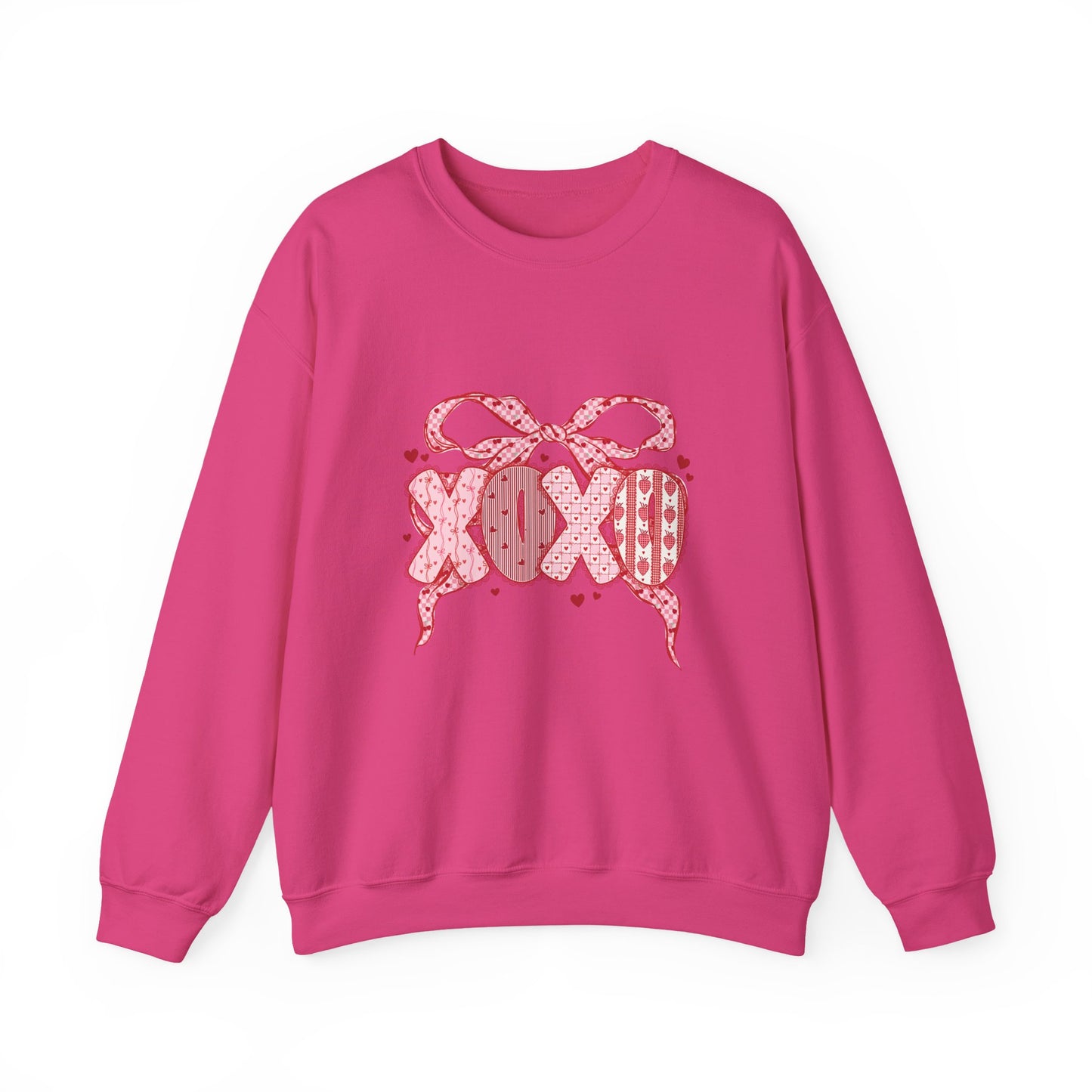 XOXO Bow Valentine Crewneck Sweatshirt