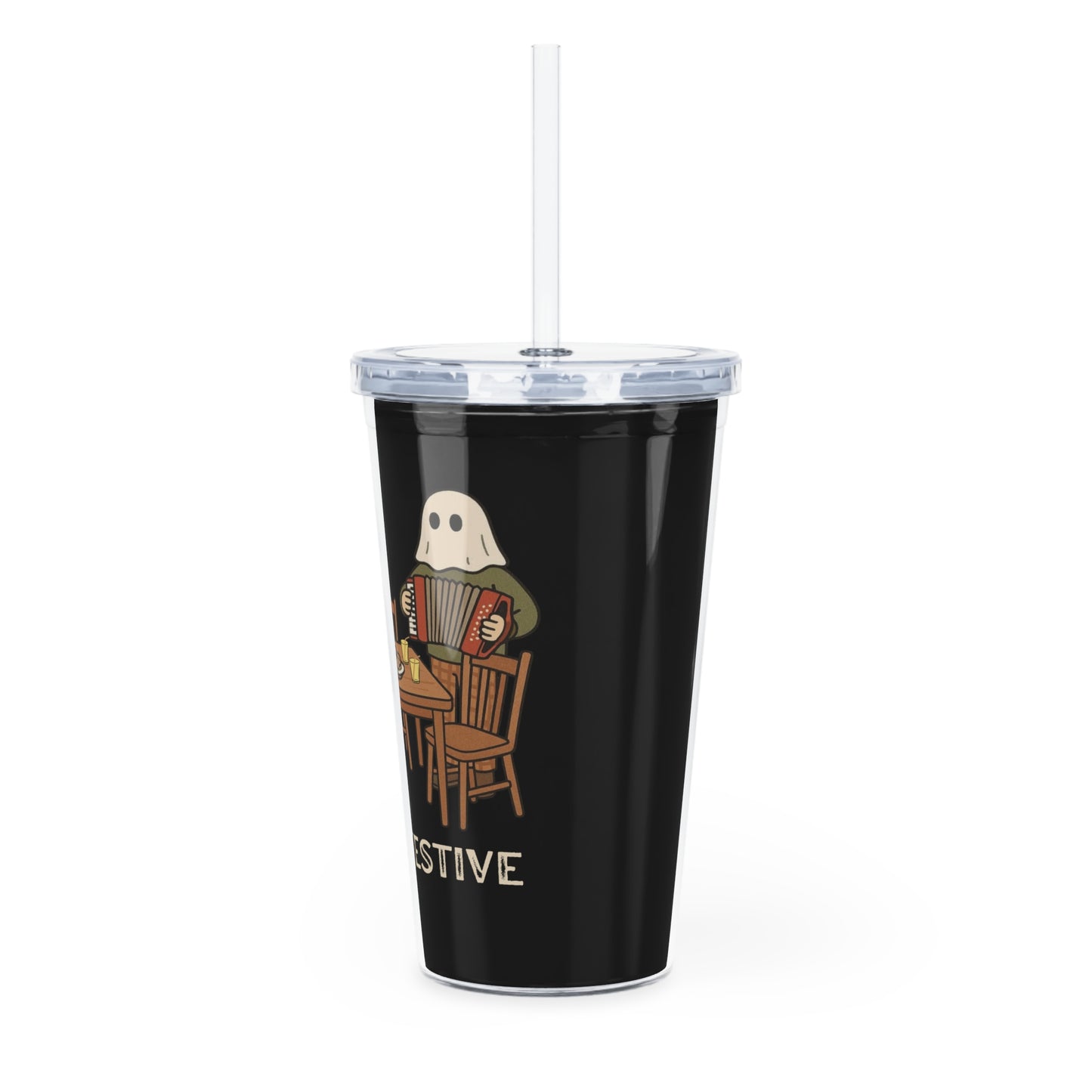 Mummers RIGHT FESTIVE Tumbler with Straw