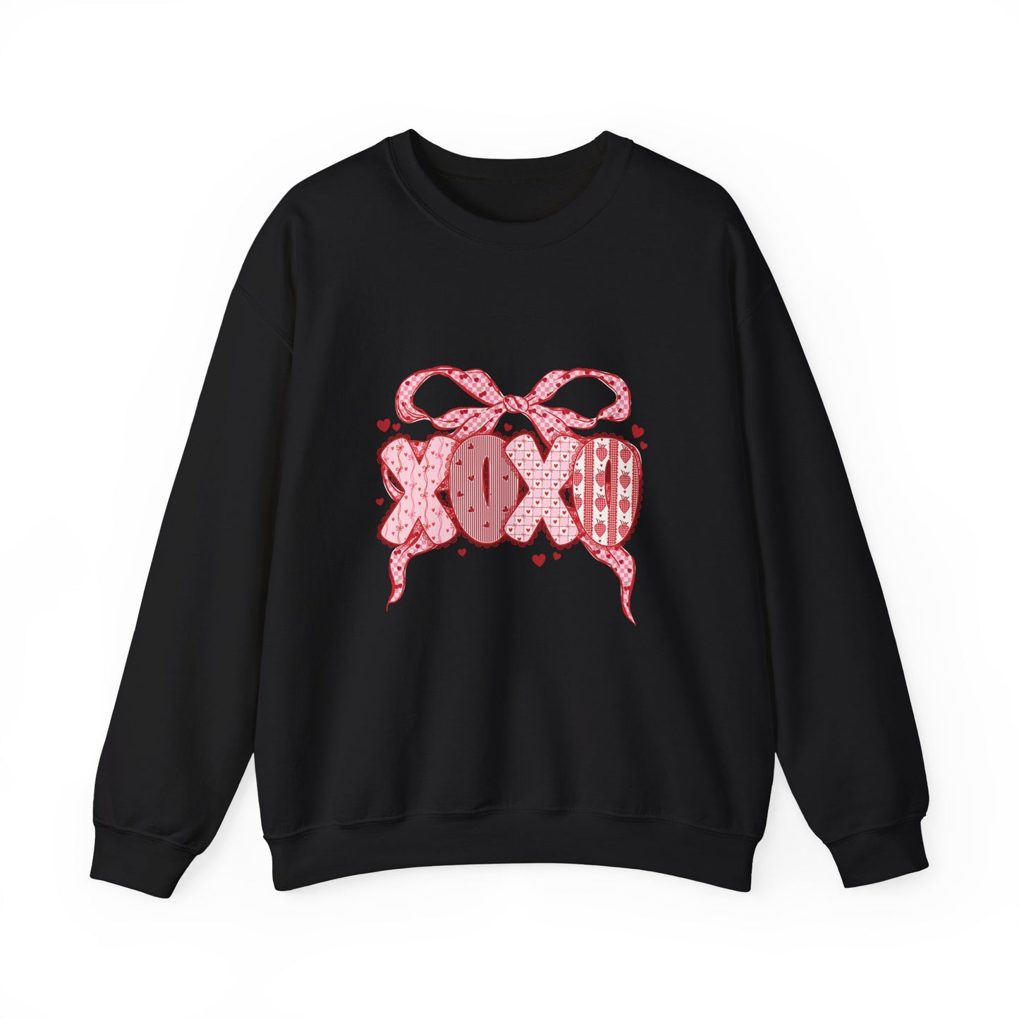 XOXO Bow Valentine Crewneck Sweatshirt