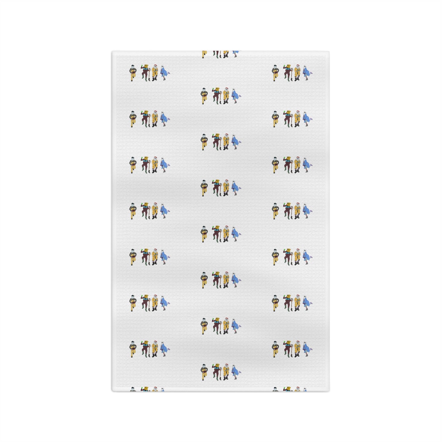Mummer Microfiber Tea Towel - White