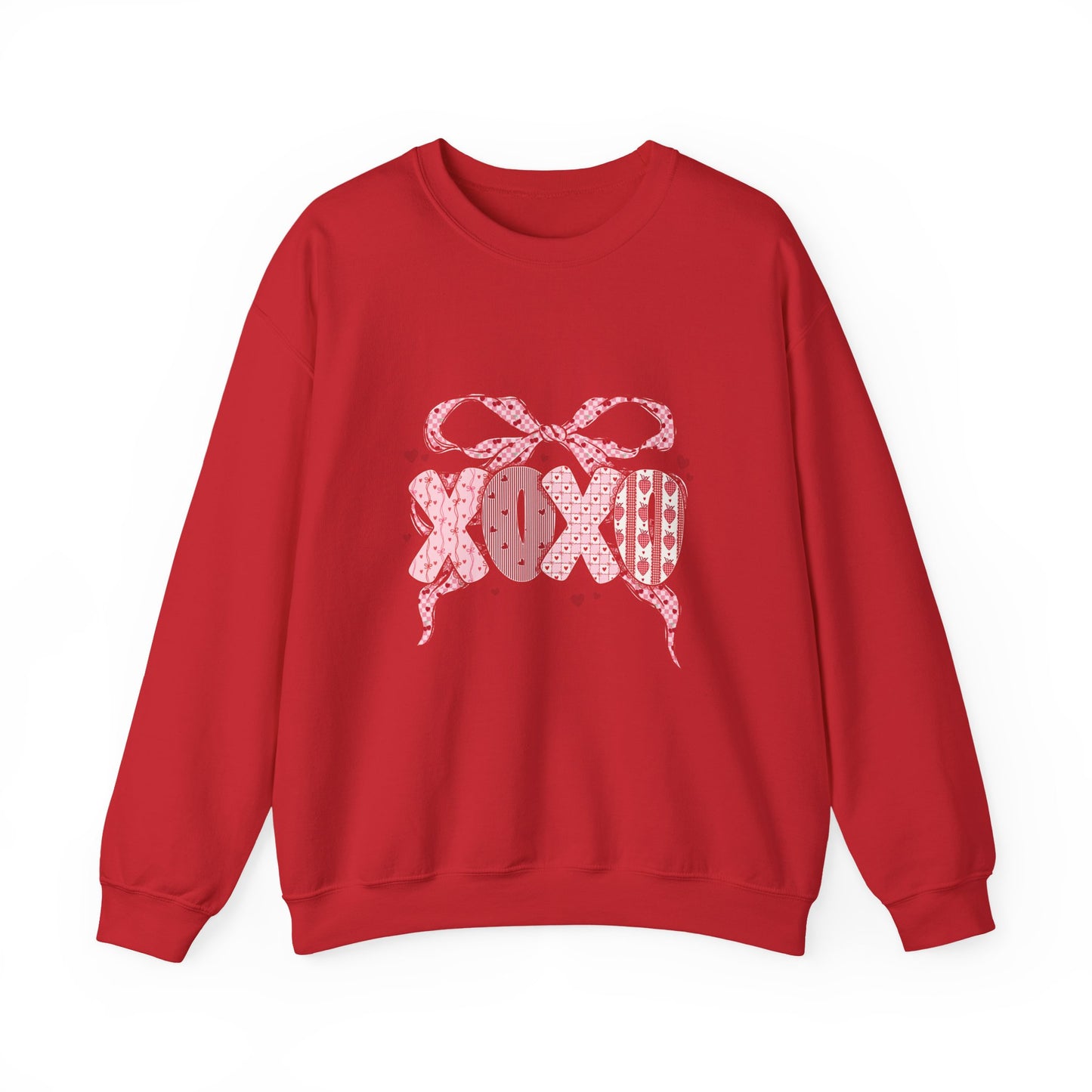 XOXO Bow Valentine Crewneck Sweatshirt