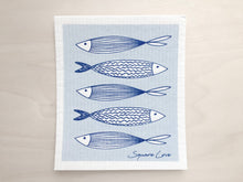 Load image into Gallery viewer, Fish Swedish Dishcloth BIODEGRADABLE &amp; COMPOSTABLE