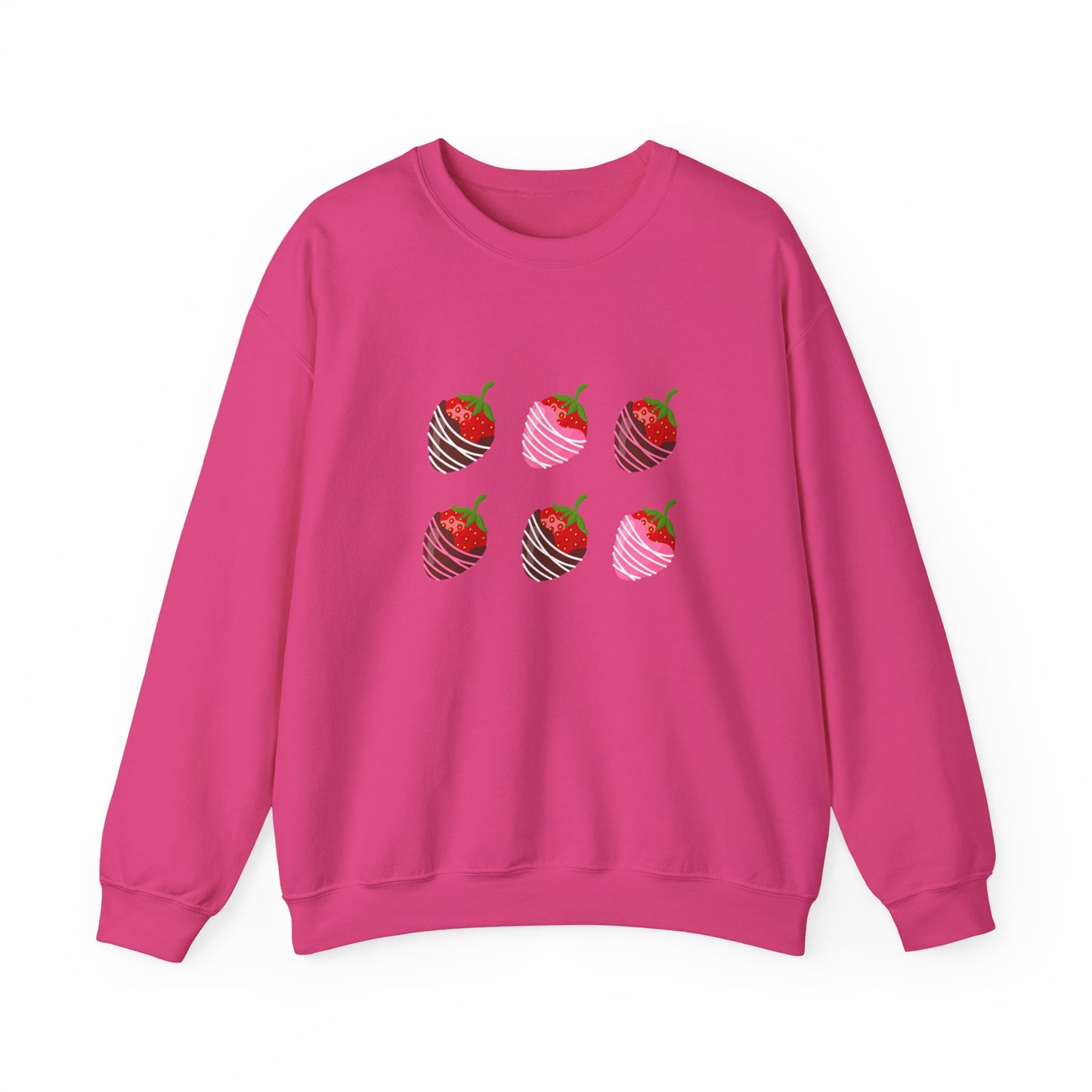 Chocolate Covered Strawberries Valentine Sweatshirt