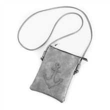 Load image into Gallery viewer, Anchor Crossbody Bag With Cellphone Pocket - Grey