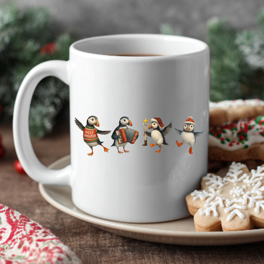 Puffin Kitchen Party Ceramic Mug 11 oz