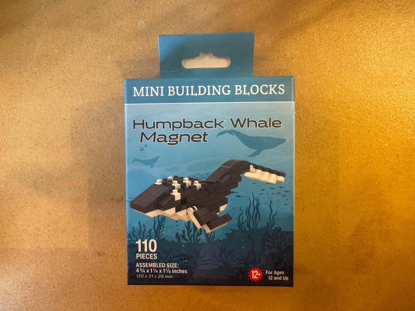 Newfoundland MOOSE OR HUMPBACK WHALE Building Block Magnet Set