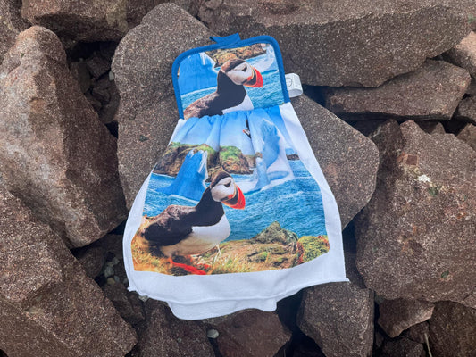 Puffin Hand Towel