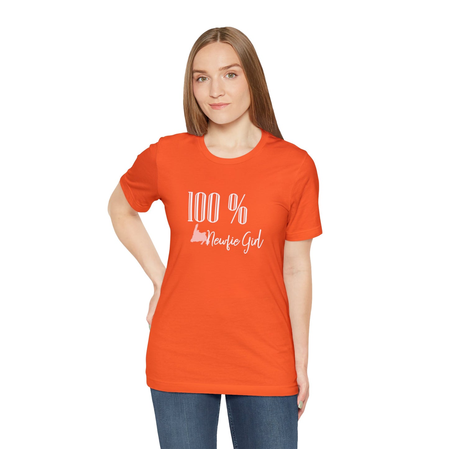 100% Newfie Girl Tshirt