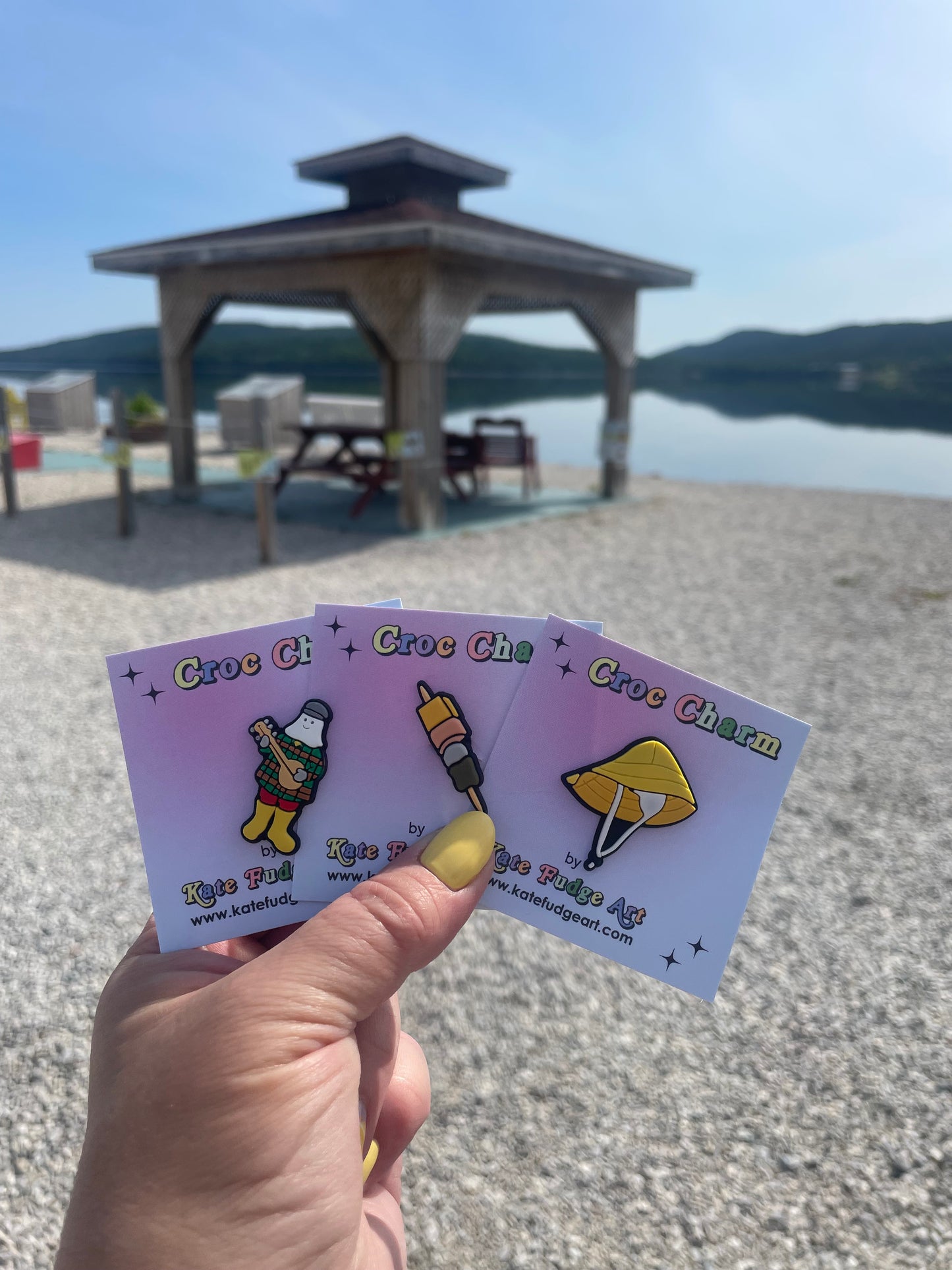 Newfoundland Croc Charm