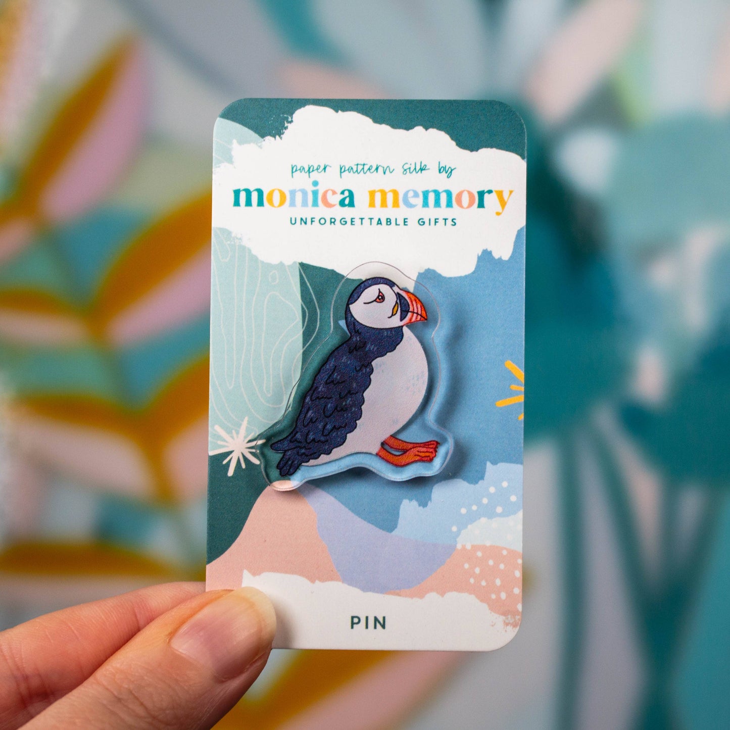 Newfoundland Puffin Bird Pin