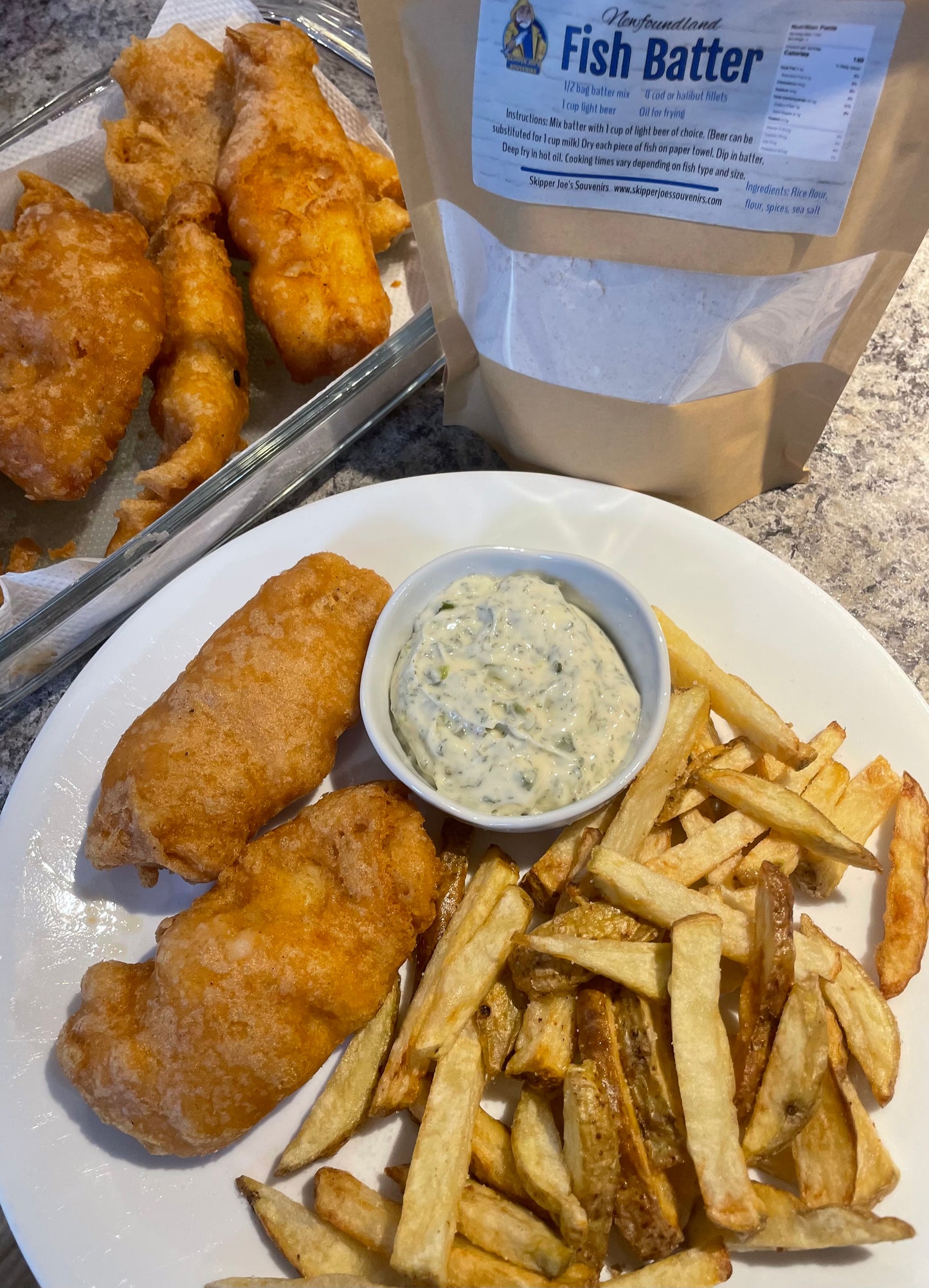 WHOLESALE Skipper Joe’s Newfoundland Fish Batter with FREE Homemade Tartar Sauce Recipe