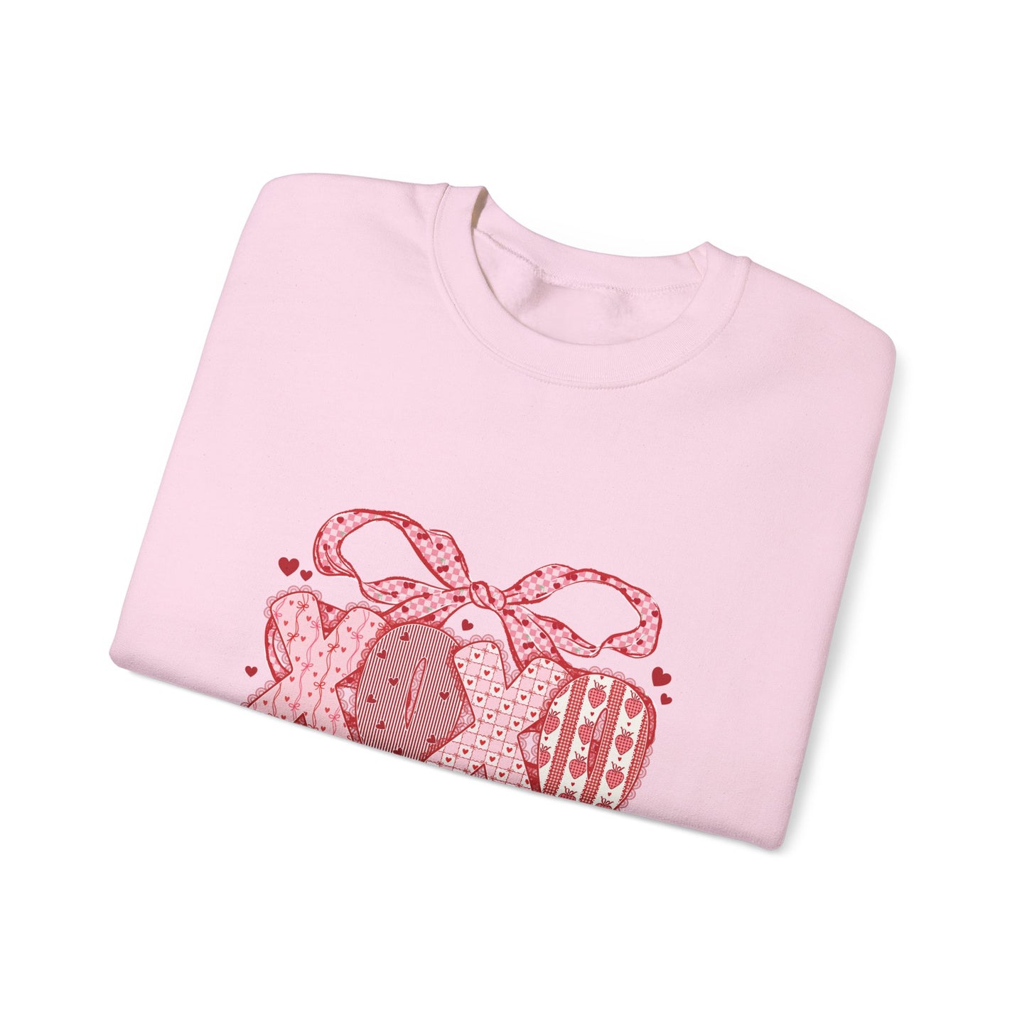 XOXO Bow Valentine Crewneck Sweatshirt